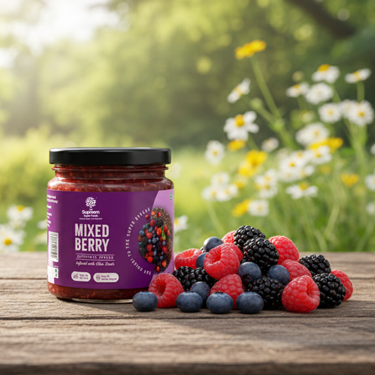 Cranberry Amla Squash + Mixed Berry Spread 200 gms