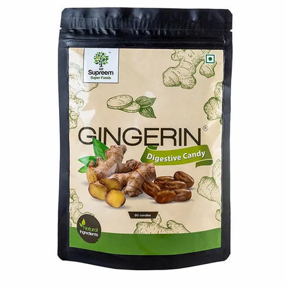 Gingerin® - Digestive Aid Candy (Ginger extract) Combo Pack 96 candies – Pack of 2