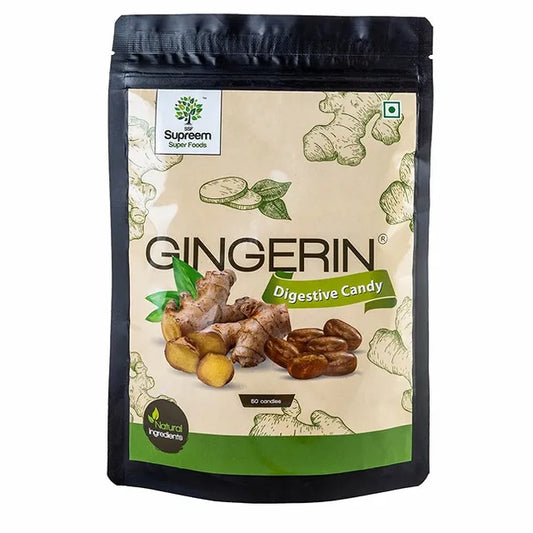 Gingerin® - Digestive Aid Candy (Ginger extract) Combo Pack 96 candies – Pack of 2