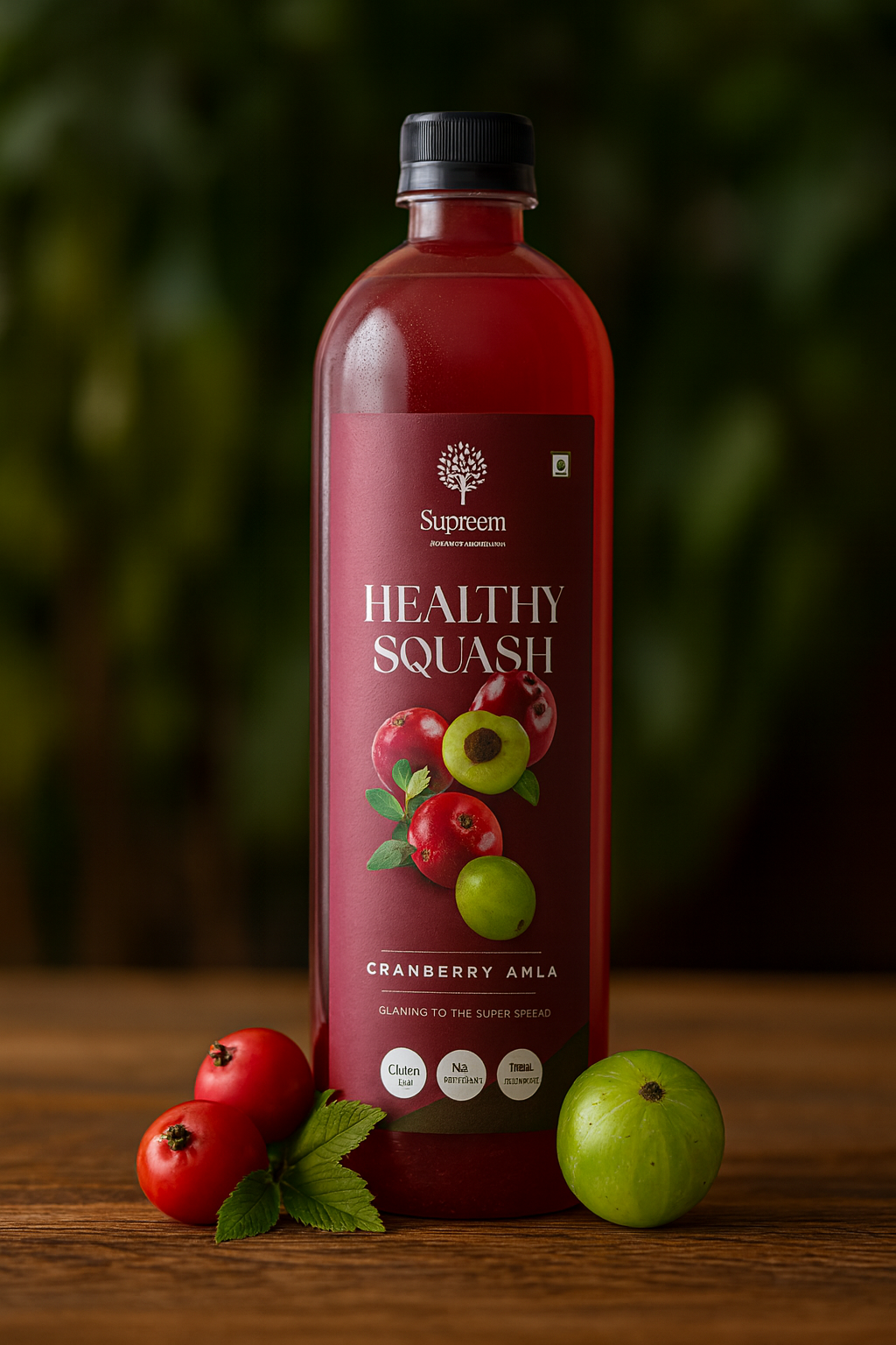 Amla Fusion Duo Cranberry Amla + Litchi Amla Squash Combo