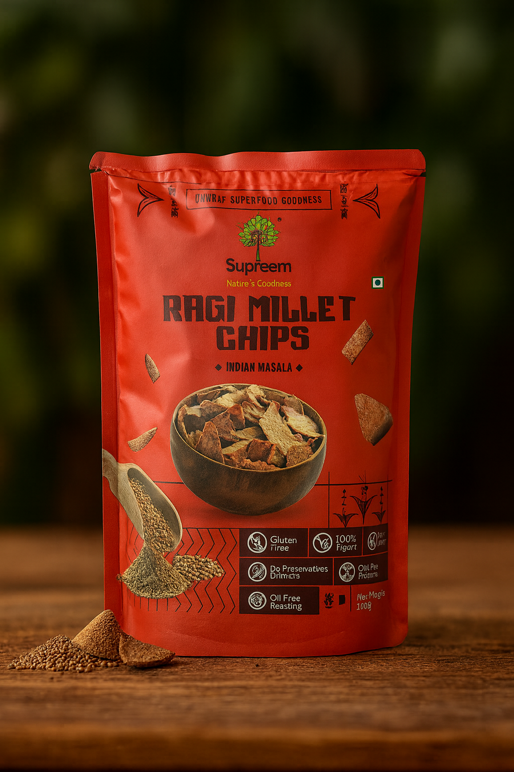 Ragi Millet Chips + Kokum Tulsi Jeera