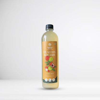 Litchi Amla Healthy Squash 700ml