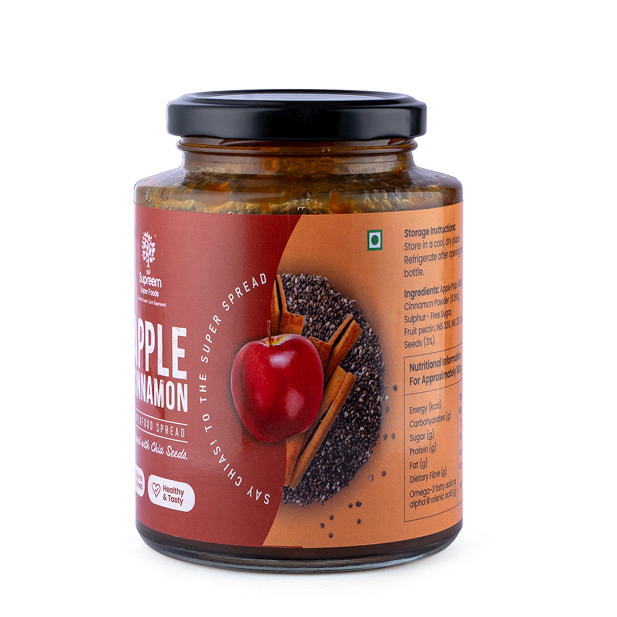 Apple Cinnamon With Chia Seeds 500 gm