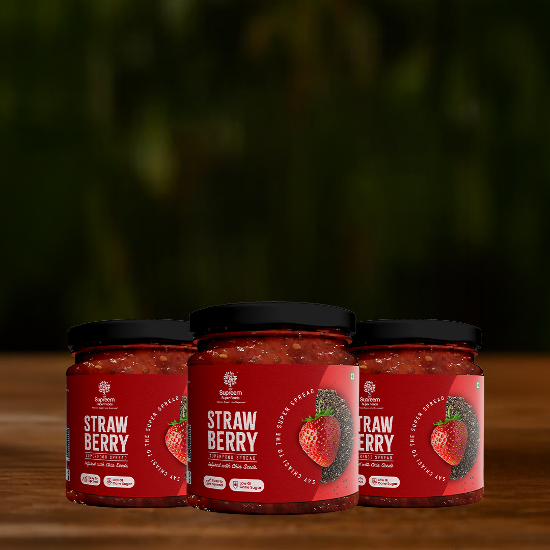 Strawberry With Chia Seeds 200 GM