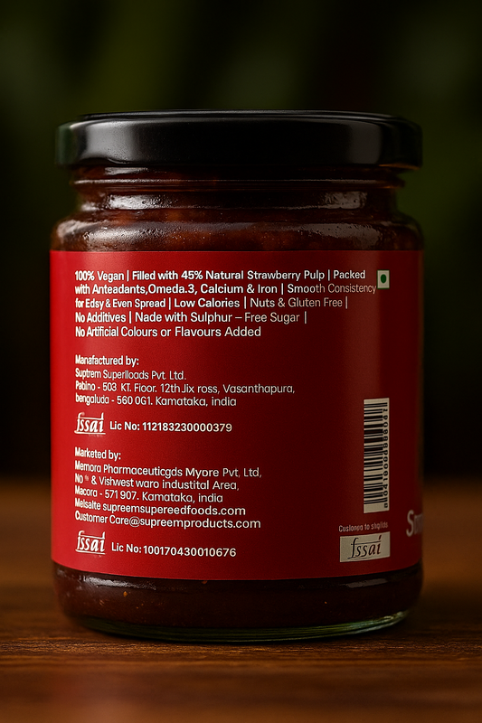 Strawberry With Chia Seeds 200 GM