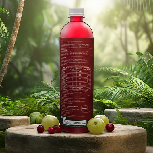 Cranberry Amla Supreem Squash 700ml