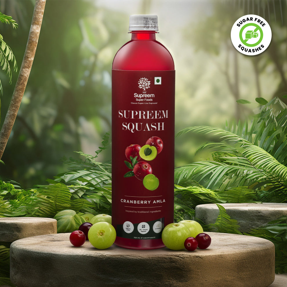 Cranberry Amla Squash + Mixed Berry Spread 200 gms