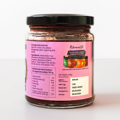 Mixed Berry With Chia Seeds 200 GM