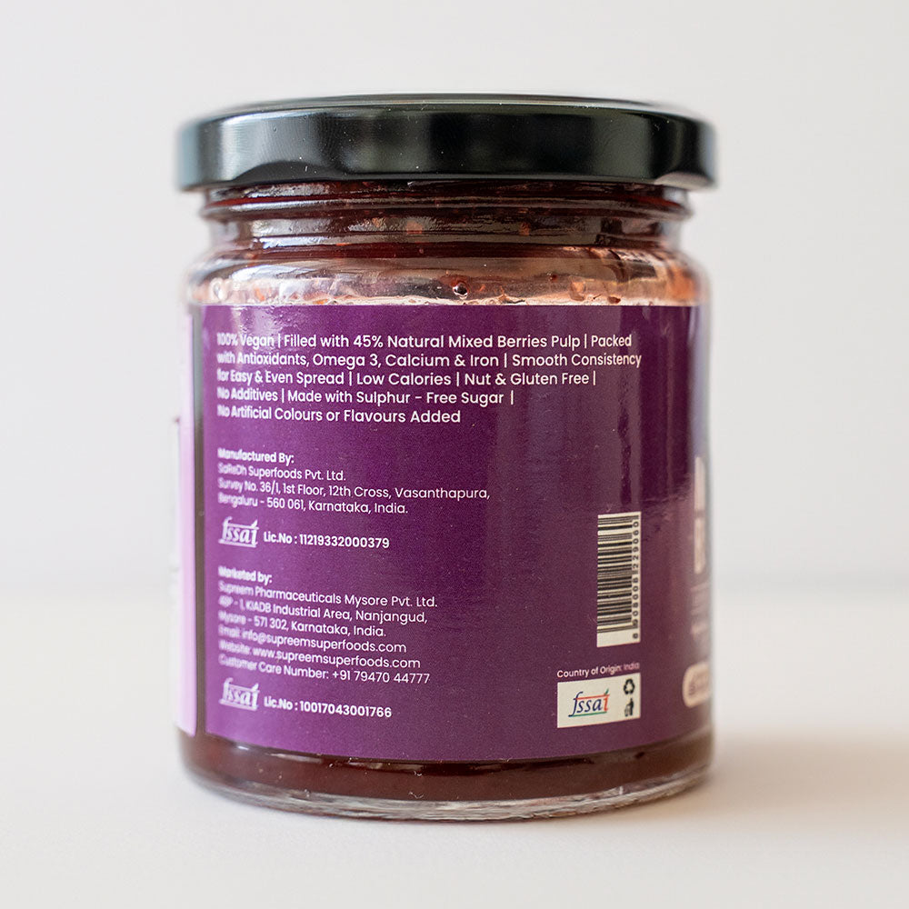 Mixed Berry With Chia Seeds 200 GM