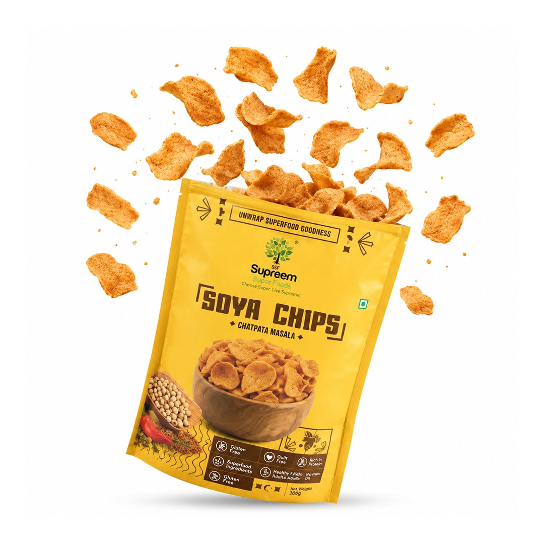 Gluten Free Soya Chips – All the Goodness of Soya - Pack of 2