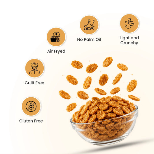 Gluten Free Indian Fava Beans 100gms - Chatpata Masala Snack - Pack of 2