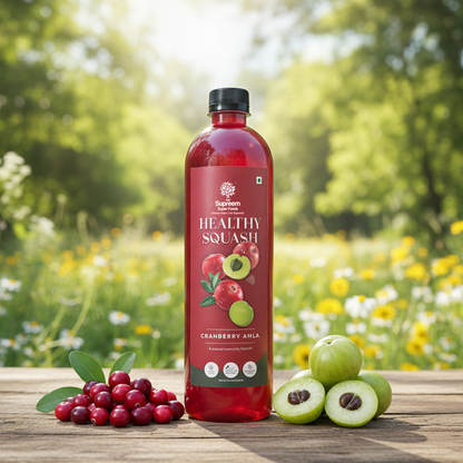 Cranberry Amla Squash + Quinoa Puffs pack of 2