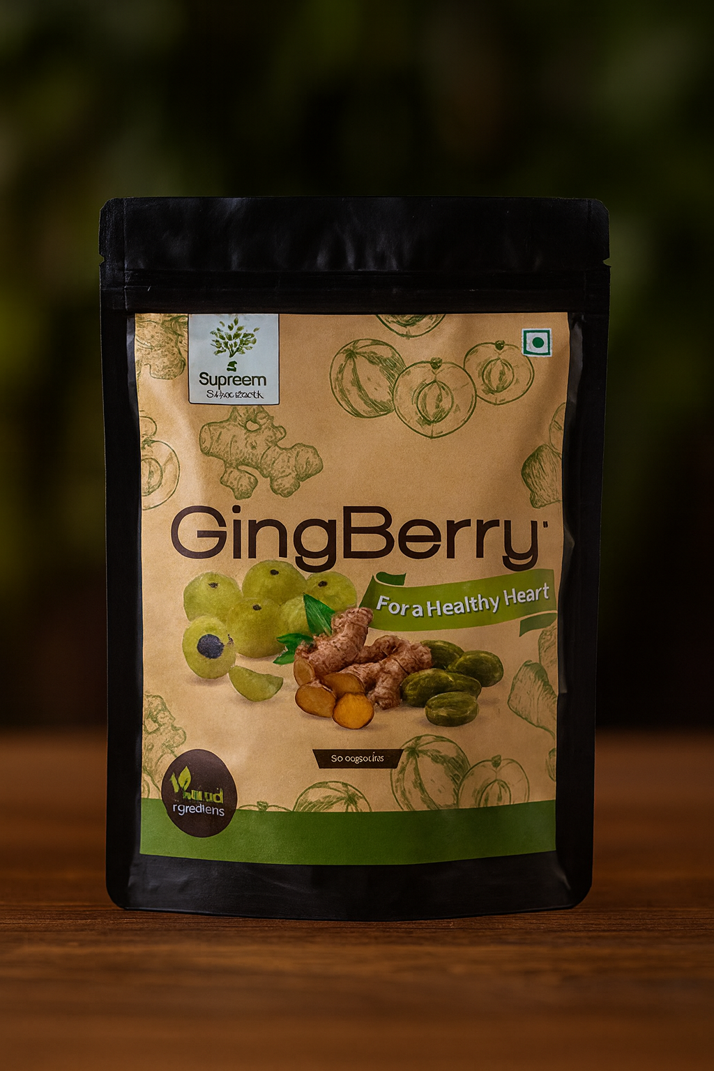 Gingberry™ - Healthy Heart Candy (Ginger & Amla extracts) Combo Pack 96 candies – Pack of 2