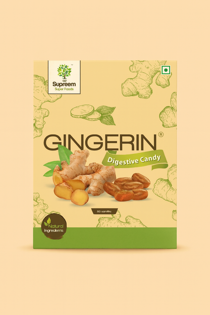 Gingerin® - Digestive Aid Candy (Ginger extract) Combo Pack 96 candies – Pack of 2
