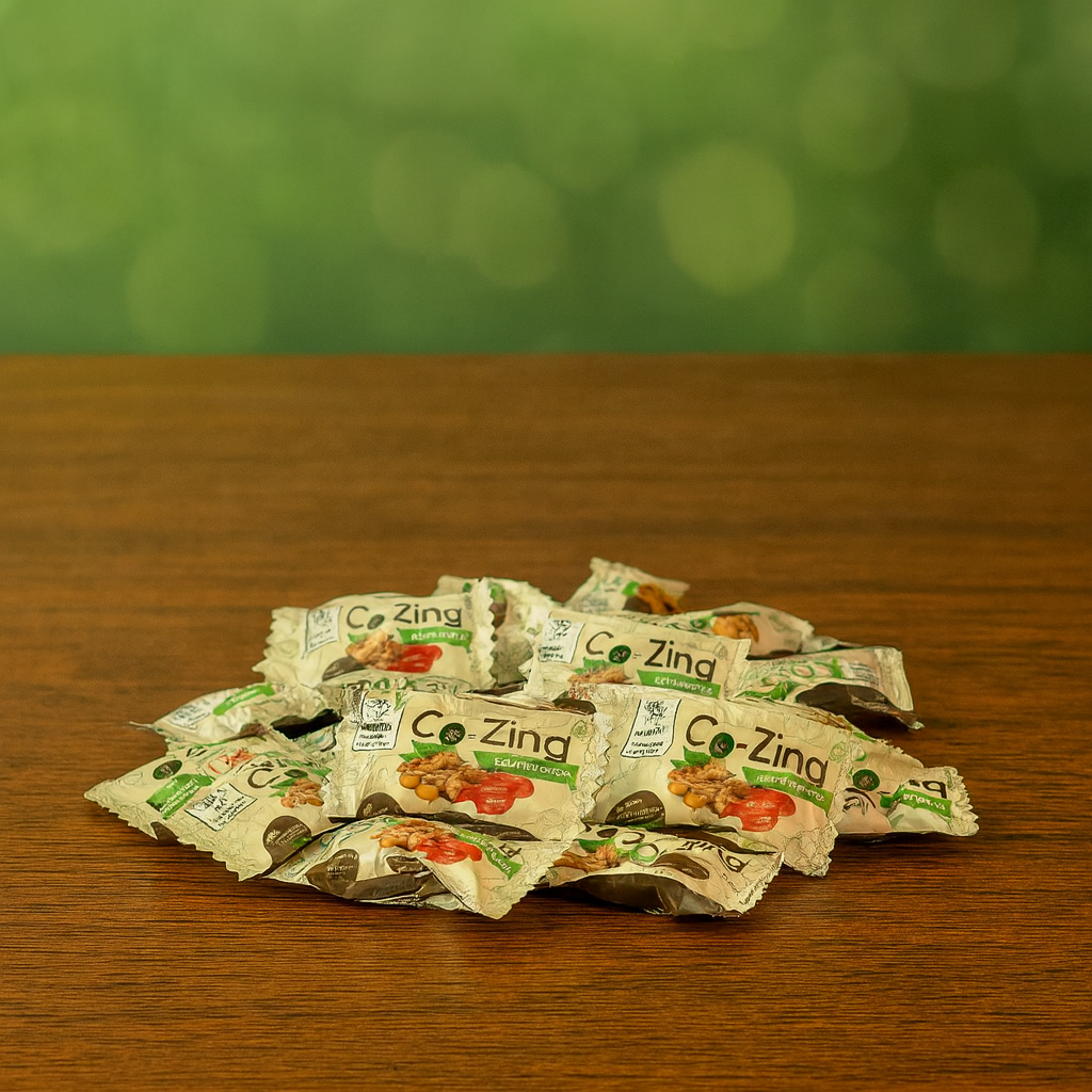 Co-Zing™ - Throat Soother Candy (Ginger extract and Zinc) Combo Pack 96 candies – Pack of 2