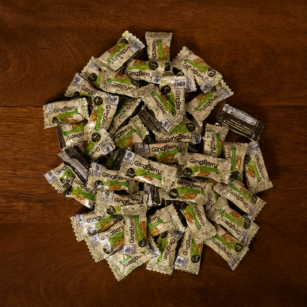 Gingberry™ - Healthy Heart Candy (Ginger & Amla extracts) Combo Pack 96 candies – Pack of 2