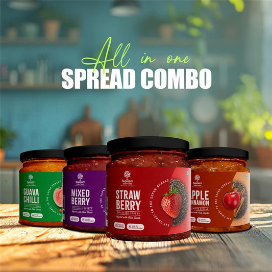 All in One Healthy Spreads Combo