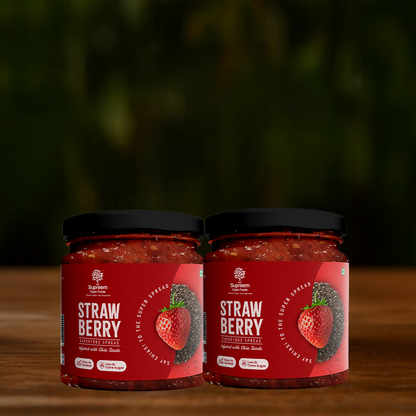 Strawberry With Chia Seeds 200 GM