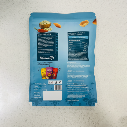 Gluten Free Indian Fava Beans  100gms - Chatpata Masala Snack - Pack of 2