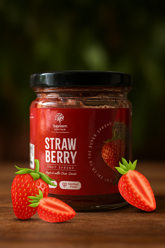 Kokum Tulsi Jeera Squash + Strawberry Spread 200 gms