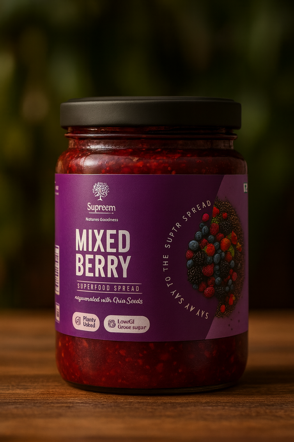Mixed Berry With Chia Seeds 200 GM