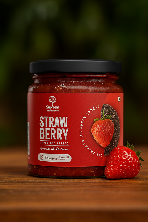 Strawberry With Chia Seeds 200 GM