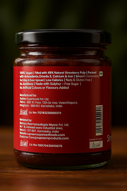 Strawberry With Chia Seeds 200 GM