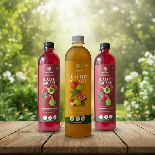 Cranberry Amla + Cranberry Amla + Lithchi Amla