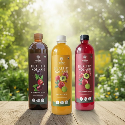 Cranberry Amla + Litchi Amla + Kokum Tulsi jeera