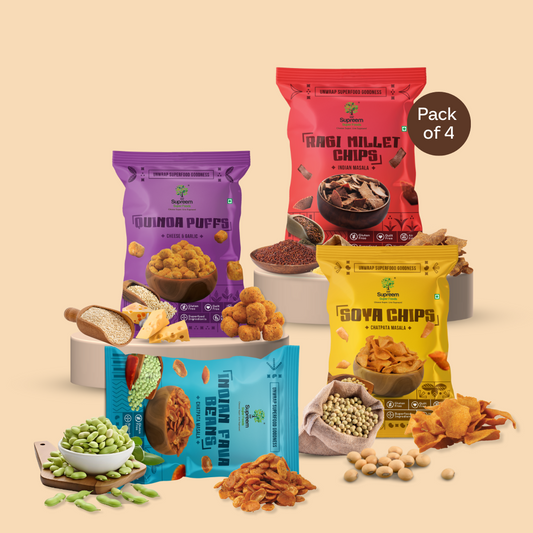 Snacks Pack of 4 - 100gms