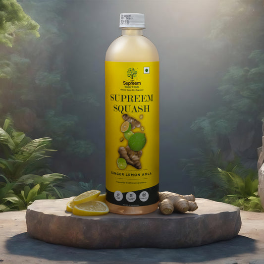Ginger Lemon Amla Supreem Squash (700ml)