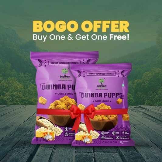 Buy 1 Get 1 Quinoa Puffs