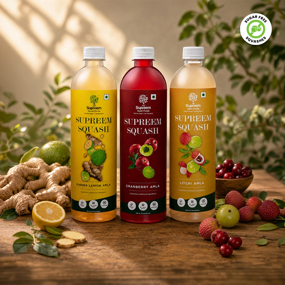 Ginger Lemon Amla + Litchi Amla + Cranberry Amla