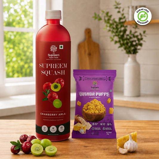 Quinoa Puffs + Cranberry Amla