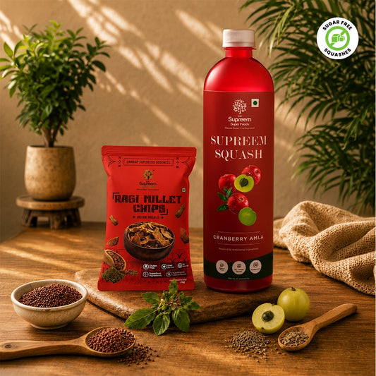 Ragi Millet Chips + Cranberry Amla