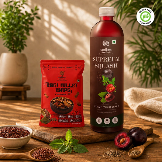 Ragi Millet Chips + Kokum Tulsi Jeera