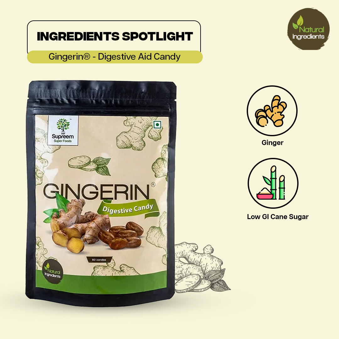Gingerin® - Digestive Aid (Ginger extract) – 5’s Pack