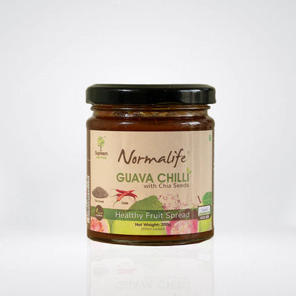 Ginger Lemon Amla Squash + Guava Chilli Spread 200gms