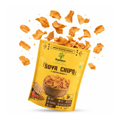 Gluten Free Soya Chips – All the Goodness of Soya - Pack of 2