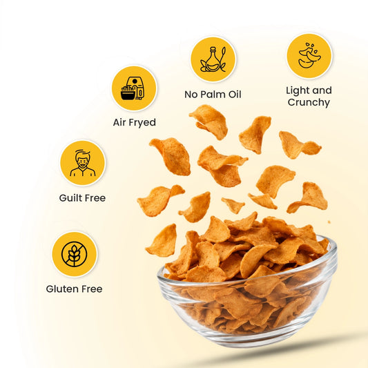 Gluten Free Soya Chips – All the Goodness of Soya - Pack of 2