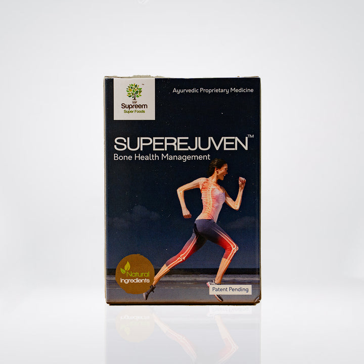 Superejuven™ - Bone Health Management (Asthishrunkala and Ashwagandha extracts) – 60 Capsules (20-day supply)